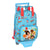 Mochila Escolar con Ruedas Cleo & Cuquin Good Night Azul (20 x 28 x 8 cm)