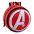 Mochila Escolar 3D The Avengers Rojo Negro Blanco (31 x 31 x 10 cm)