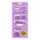 Pegatinas El Hormiguero Morado Negro (4 pcs)