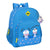 Mochila Escolar El Hormiguero Azul (32 x 38 x 12 cm)