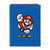 Carpeta Super Mario Rojo Azul A4 (26 x 33.5 x 2.5 cm)