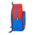 Mochila Escolar Super Mario Rojo Azul (28 x 34 x 10 cm)