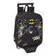 Mochila Escolar con Ruedas Batman Hero Negro (22 x 28 x 10 cm)