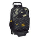 Mochila Escolar con Ruedas Batman Hero Negro (30 x 43 x 14 cm)