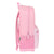 Mochila Escolar Benetton Vichy Rosa (30 x 46 x 14 cm)