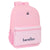 Mochila Escolar Benetton Vichy Rosa (30 x 46 x 14 cm)