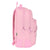 Mochila Escolar Benetton Vichy Rosa (32 x 42 x 15 cm)