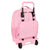 Mochila Escolar con Ruedas Benetton Vichy Rosa (33 x 45 x 22 cm)