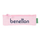 Estuche Escolar Benetton Vichy Rosa (20 x 6 x 1 cm)