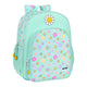 Mochila Escolar Smiley Summer fun Turquesa (32 x 38 x 12 cm)