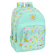 Mochila Escolar Smiley Summer fun Turquesa (32 x 42 x 15 cm)