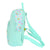 Mochila Infantil Smiley Summer fun Mini Turquesa (25 x 30 x 13 cm)