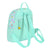 Mochila Infantil Smiley Summer fun Mini Turquesa (25 x 30 x 13 cm)