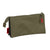 Estuche Escolar Munich Class Negro Verde militar (22 x 12 x 3 cm)