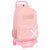 Mochila Escolar con Ruedas Munich Makeup Rosa (30 x 46 x 14 cm)