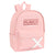 Mochila para Portátil Munich Makeup Rosa (31 x 40 x 16 cm)