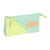 Estuche Escolar Munich Sunset Amarillo Verde Claro (22 x 12 x 3 cm)