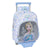 Mochila Escolar Frozen Memories Azul Blanco (28 x 34 x 10 cm)