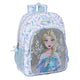 Mochila Escolar Frozen Memories Azul Blanco (33 x 42 x 14 cm)