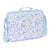 Cartera Escolar Frozen Memories Plateado Azul Blanco (38 x 28 x 6 cm)