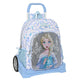 Mochila Escolar Frozen Memories Azul Blanco (33 x 42 x 14 cm)