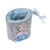 Estuche Frozen Memories Azul Blanco (8 x 19 x 6 cm)