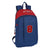 Mochila Infantil Safta University Mini Rojo Azul marino (22 x 39 x 10 cm)