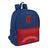 Mochila para Portátil Safta University Rojo Azul marino (31 x 40 x 16 cm)