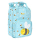 Mochila Escolar Safta Abeja Azul claro (20 x 28 x 8 cm)