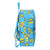 Mochila Escolar Minions Minionstatic Azul (22 x 27 x 10 cm)