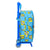 Mochila Escolar con Ruedas Minions Minionstatic Azul (22 x 28 x 10 cm)