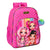 Mochila Escolar Rainbow High Fucsia (33 x 42 x 14 cm)