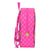 Mochila Escolar Rainbow High Fucsia (22 x 27 x 10 cm)