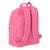 Mochila Escolar BlackFit8 Glow up Rosa (32 x 42 x 15 cm)