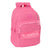 Mochila Escolar BlackFit8 Glow up Rosa (32 x 42 x 15 cm)