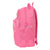 Mochila Escolar BlackFit8 Glow up Rosa (32 x 42 x 15 cm)