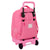 Mochila Escolar con Ruedas BlackFit8 Glow up Rosa (33 x 45 x 22 cm)