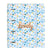 Carpeta de anillas Moos Lovely A4 Azul claro (27 x 32 x 3.5 cm)