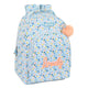 Mochila Escolar Moos Lovely Azul claro (32 x 42 x 15 cm)