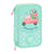 Plumier Doble Glow Lab Pepa Verde (28 piezas)