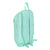 Mochila Infantil Glow Lab Pepa Mini Verde (22 x 39 x 10 cm)