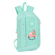 Mochila Infantil Glow Lab Pepa Mini Verde (22 x 39 x 10 cm)