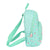 Mochila Infantil Glow Lab Pepa Mini Verde (25 x 30 x 13 cm)