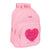 Mochila Escolar Safta Love Yourself Rosa (32 x 42 x 15 cm)