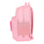 Mochila Escolar Safta Love Yourself Rosa (32 x 42 x 15 cm)