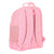 Mochila Escolar Safta Love Yourself Rosa (32 x 42 x 15 cm)