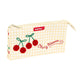 Estuche Escolar Safta Cherry Beige (22 x 12 x 3 cm)