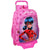 Mochila Escolar con Ruedas Lady Bug Fucsia (33 x 42 x 14 cm)