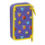 Plumier Doble SuperThings Guardians of Kazoom Morado Amarillo (28 piezas)