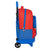 Mochila Escolar con Ruedas Super Mario Rojo Azul (33 x 45 x 22 cm)